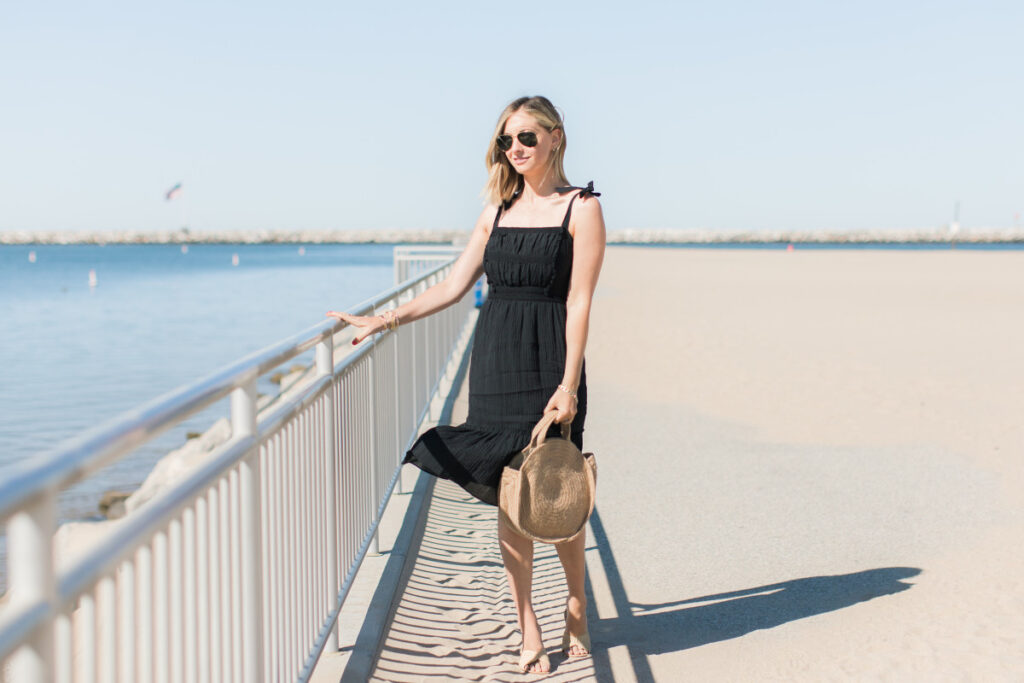 Beach Ready black dress